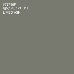 #78796F - Limed Ash Color Image